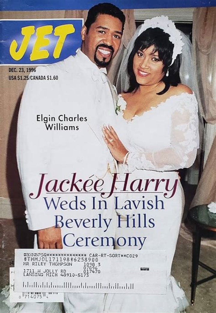 A Look At Jackee Harry and Ex Husband Elgin Charles Williams Troubling Relationship