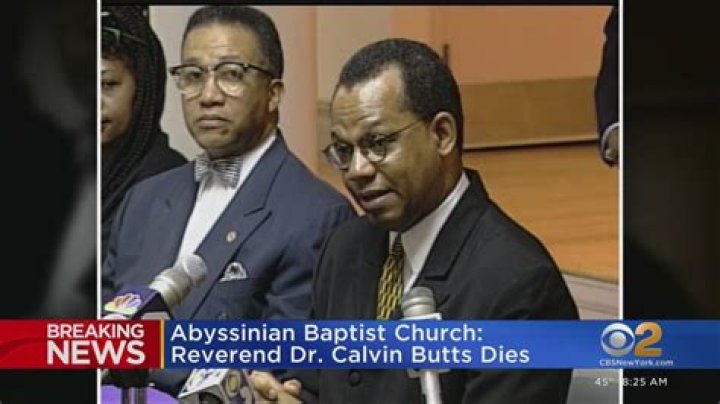
Abyssinian Baptist Church Senior Pastor, Rev. Calvin Butts, dies at 73 