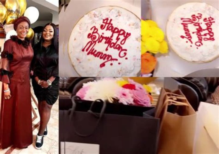 
Actress, Eniola Badmus celebrates Remi Tinubu in a sweet way, treats her to a surprise birthday bash 
