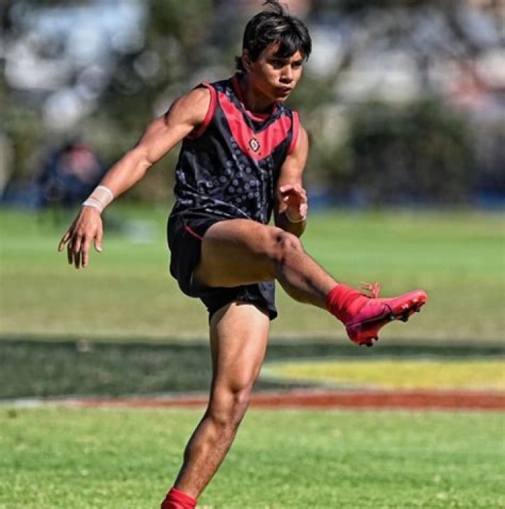 
AFL Jesse Motlop Parents: Mother Jade Adams And Father Daniel Motlop 