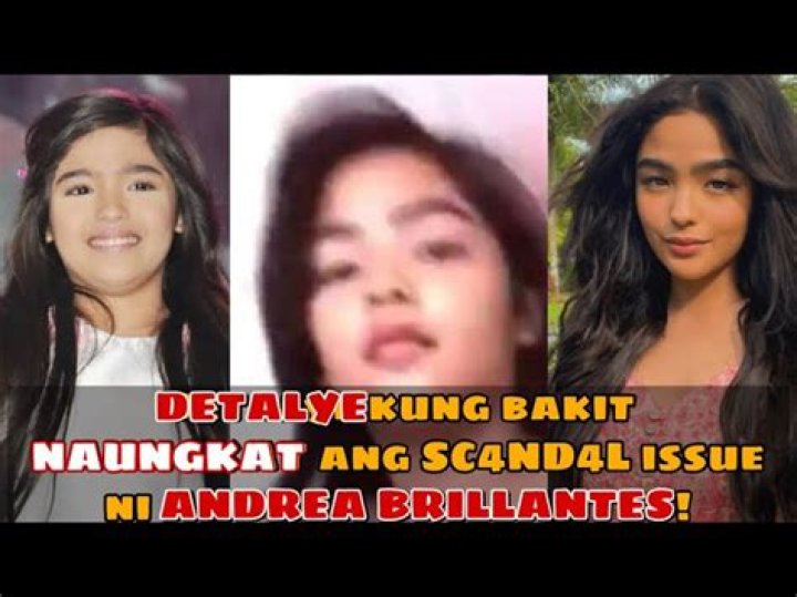 
Andrea Brillantes Bold Issue- Disturbing Viral Video Scandal Uprising 