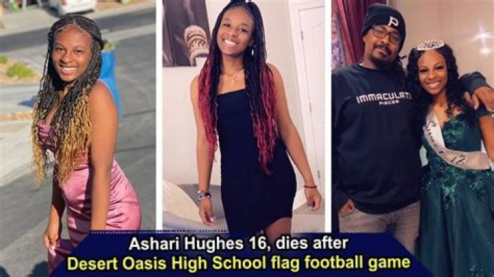 Ashari Hughes GoFundMe: Fundraiser raises over $19,000 as Desert Oasis High School player dies during flag football