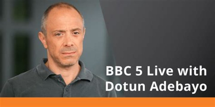 
BBC Radio 5 Dotun Adebayo Health Update, Is He Sick? 