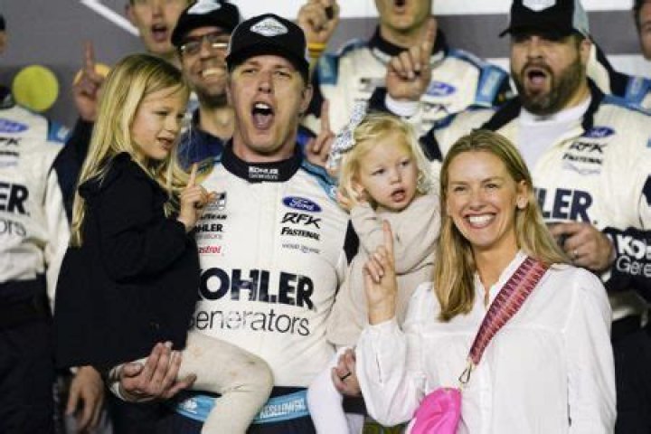 Brad Keselowski is Married to Wife: Paige White. Kids: Scarlett, Autumn.