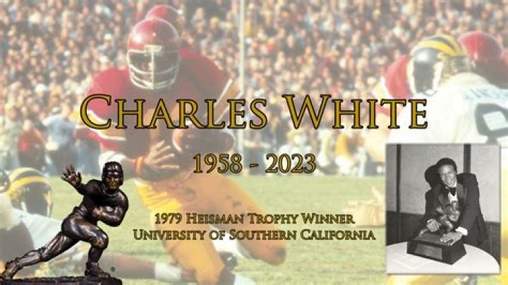 
Charles White 1979 Heisman Trophy Winner Dies at 64 