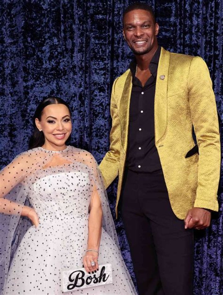 
Chris Bosh has been married to his wife, Adrienne Williams Bosh, since 2011 