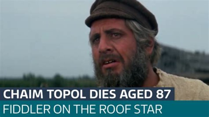 
‘Fiddler on the Roof’ Star Chaim Topol Dies at 87, Cause of Death Revealed 