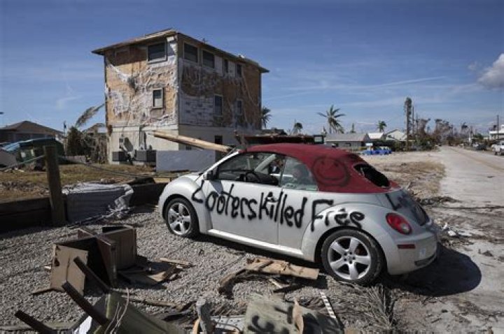 
Four alleged looters charged in Florida following Hurricane Ian 