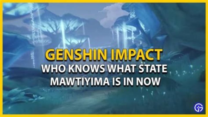 Genshin Impact Who Knows What State Mawtiyima Is In Now: How To Complete