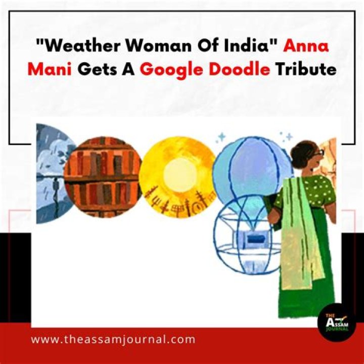 
How Many Kids Does Anna Mani Have? Google Doodle Tributes Weatherwoman Of India 