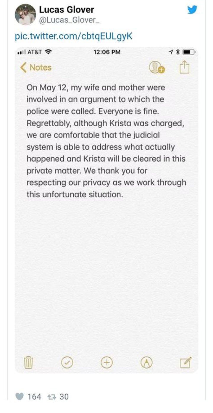 Lucas Glover Wife Krista Glover Age, Birthday, Wikipedia, Who, Nationality, Biography