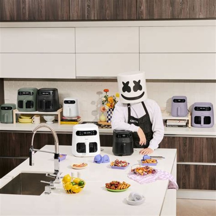 
Marshmello Drops New Collection of Air Fryers Inspired by His Love of Cooking Easy Dishes 