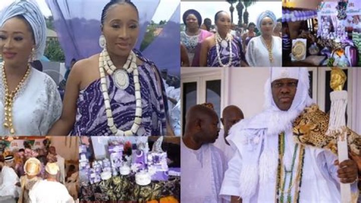 
Ooni Of Ife Marries Fifth Wife, Princess Ronke Ademiluyi 