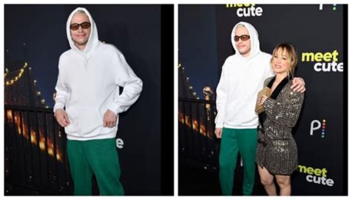 
Pete Davidson All Smiles At First Red Carpet Appearance Since Split 