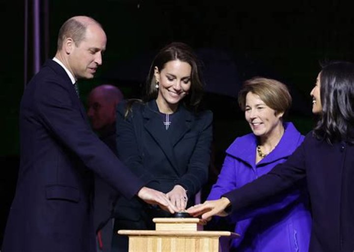 
Prince William Thanks ‘Hardy Bostonians’ for Braving the Rain on First Official Outing in Boston 