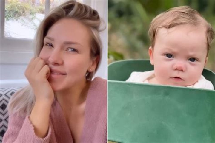 
Sharna Burgess Shares Adorable Photos of Son Zane’s ‘First Time on a Swing’ 