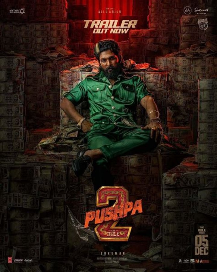 South Indian film Pushpa 2 The Rule Official Story Leaked on Twitter, Reddit and Youtube