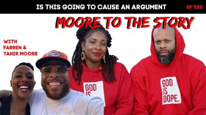 
Tahir Moore Wife Farren Moore Host A Famous Podcast 