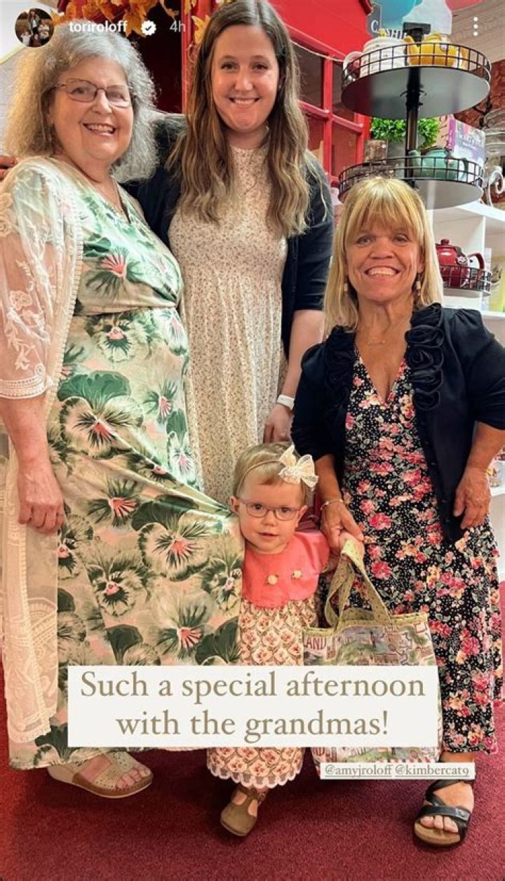 
Tori Roloff Handcrafts Daughter Lilah’s Dress for ‘First Tea Party’ with Mom and Grandmas: Photos 