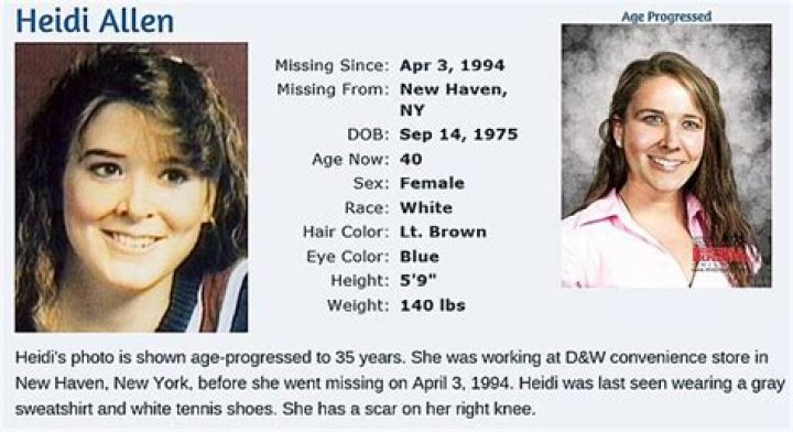 Was Heidi Allen Ever Found? Missing Case Update 2022 – Did Gary Thibodeau Kill Her?