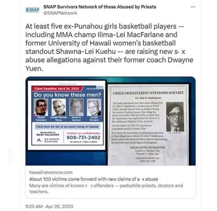 What did Dwayne Yuen do? Punahou basketball coach arrested by FBI on alleged child s*x crimes