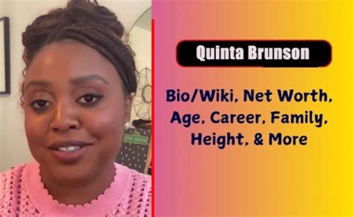 Who are Quinta Brunsons Parents? Quinta Brunson Biography, Parents Name and More