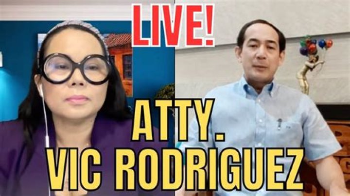 
Who Is Atty Vic Rodriguez? Biography Age And Net Worth – Why Did Facebook Suspend Him? 