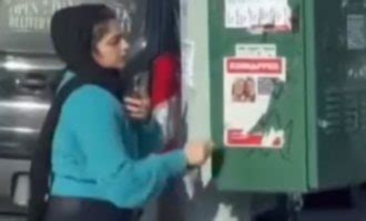 
Who is Stephany Portillo Hidalgo? Woman caught taking down posters of kidnapped Israelis by Hamas 