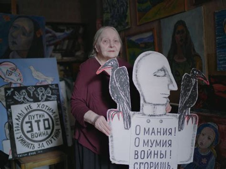 
Yelena Osipova Artist From Siege Of Leningrad, Ukraine Protest Update As Activist Was Arrested 